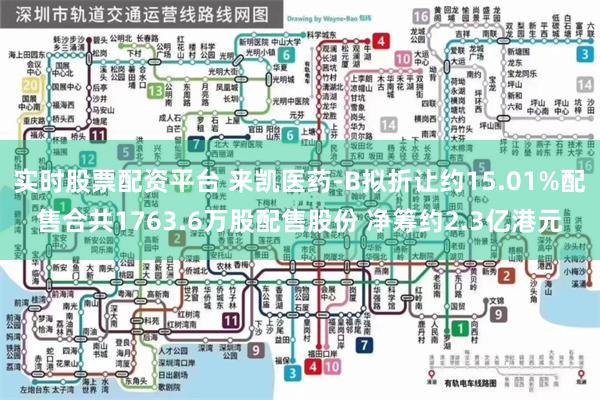 实时股票配资平台 来凯医药-B拟折让约15.01%配售合共1763.6万股配售股份 净筹约2.3亿港元