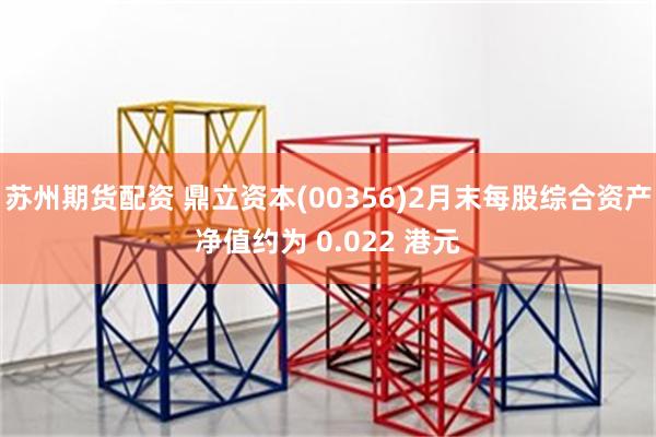苏州期货配资 鼎立资本(00356)2月末每股综合资产净值约为 0.022 港元