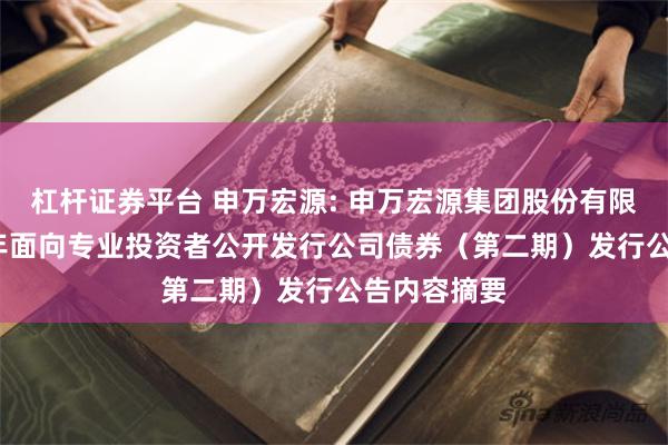杠杆证券平台 申万宏源: 申万宏源集团股份有限公司2025年面向专业投资者公开发行公司债券（第二期）发行公告内容摘要